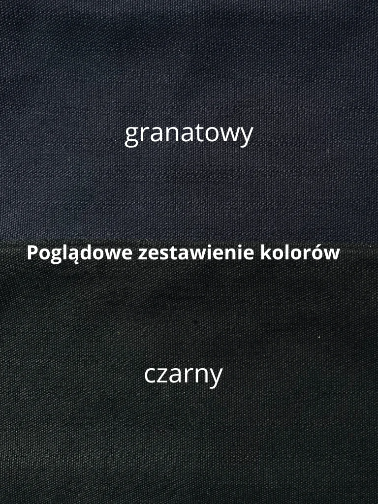Poglądowe zestawienie kolorów