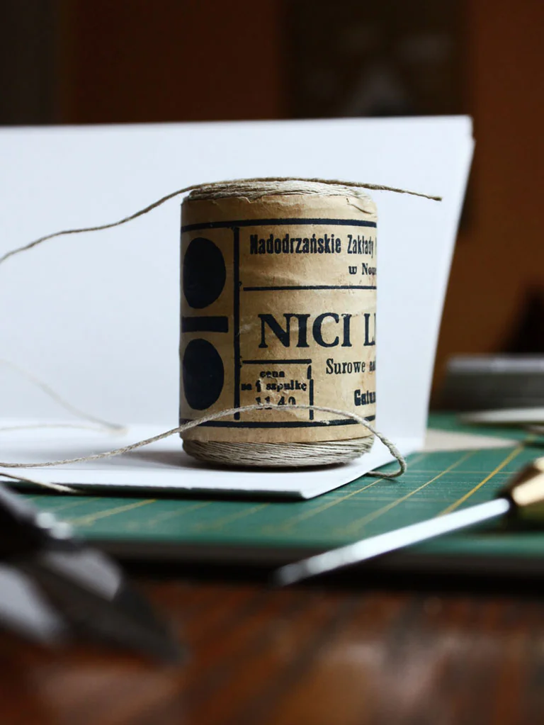 Notes-jeleń-ręcznie-szyty-droga-wolna