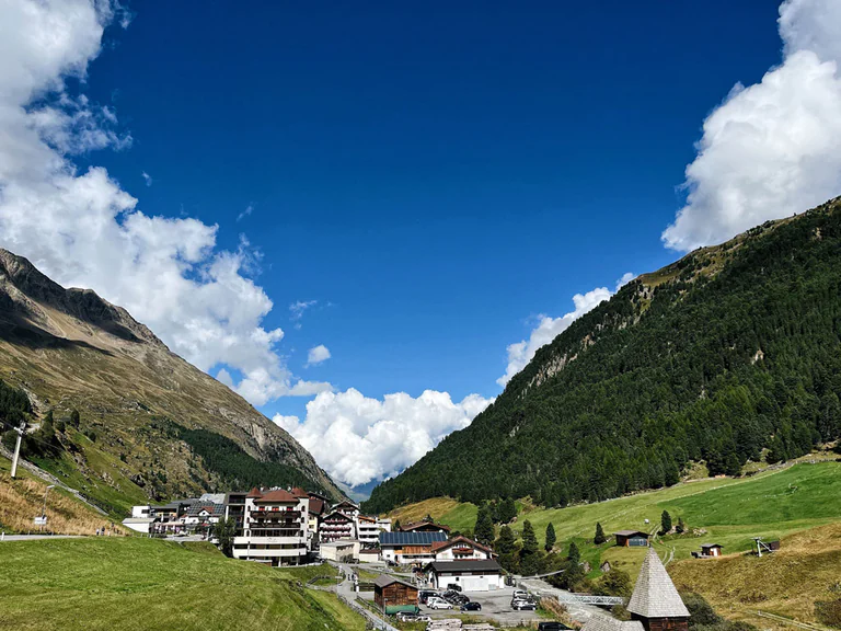 Kreuzspitze (3455 m n.p.m.) - opis szlaku na szczyt w Alpach Otztalskich w Austrii 2 vent-austria-alpy-otztalskie