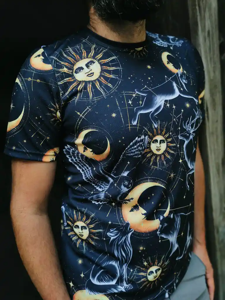 koszulka-konstelacje-męska-w-góry