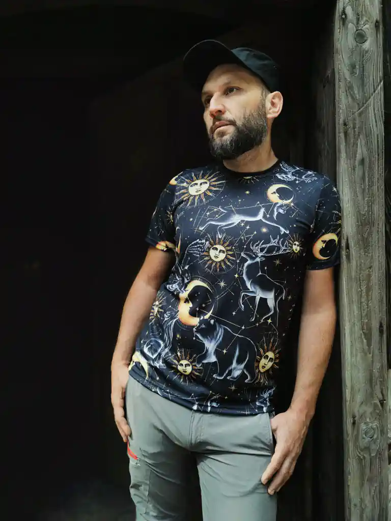 koszulka-techniczna-księżyc-męska