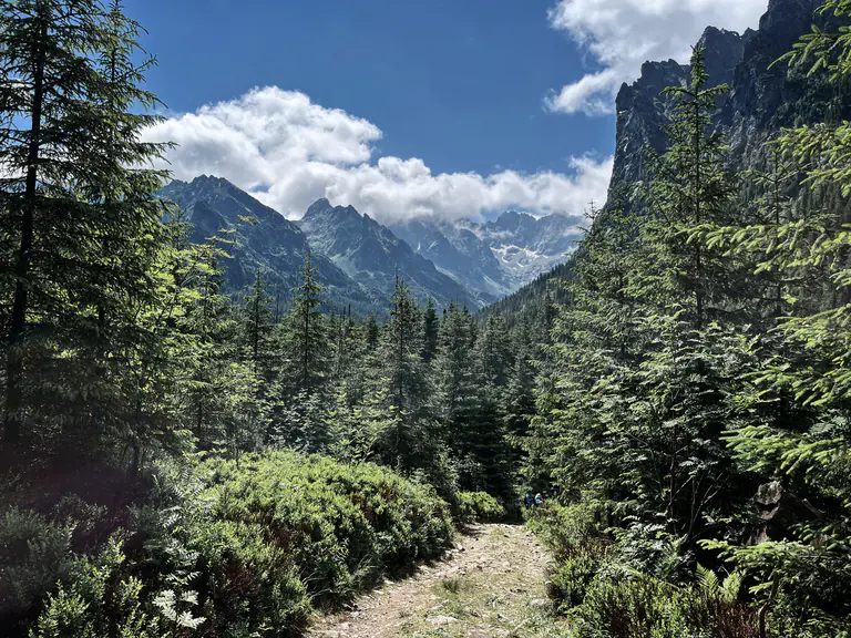 Zmarzły Staw pod Polskim Grzebieniem (2047 m n.p.m.) Propozycja wycieczki z pięknymi panoramami. 4 Polana pod Wysoką Tatry