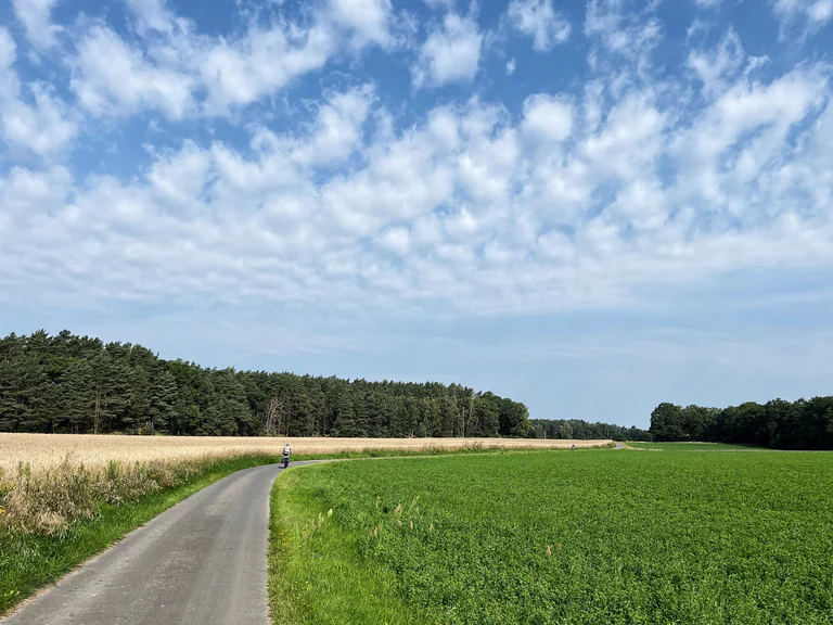 Trasa rowerowa D12 Odra-Nysa 13 na rowerach mtb odra nysa