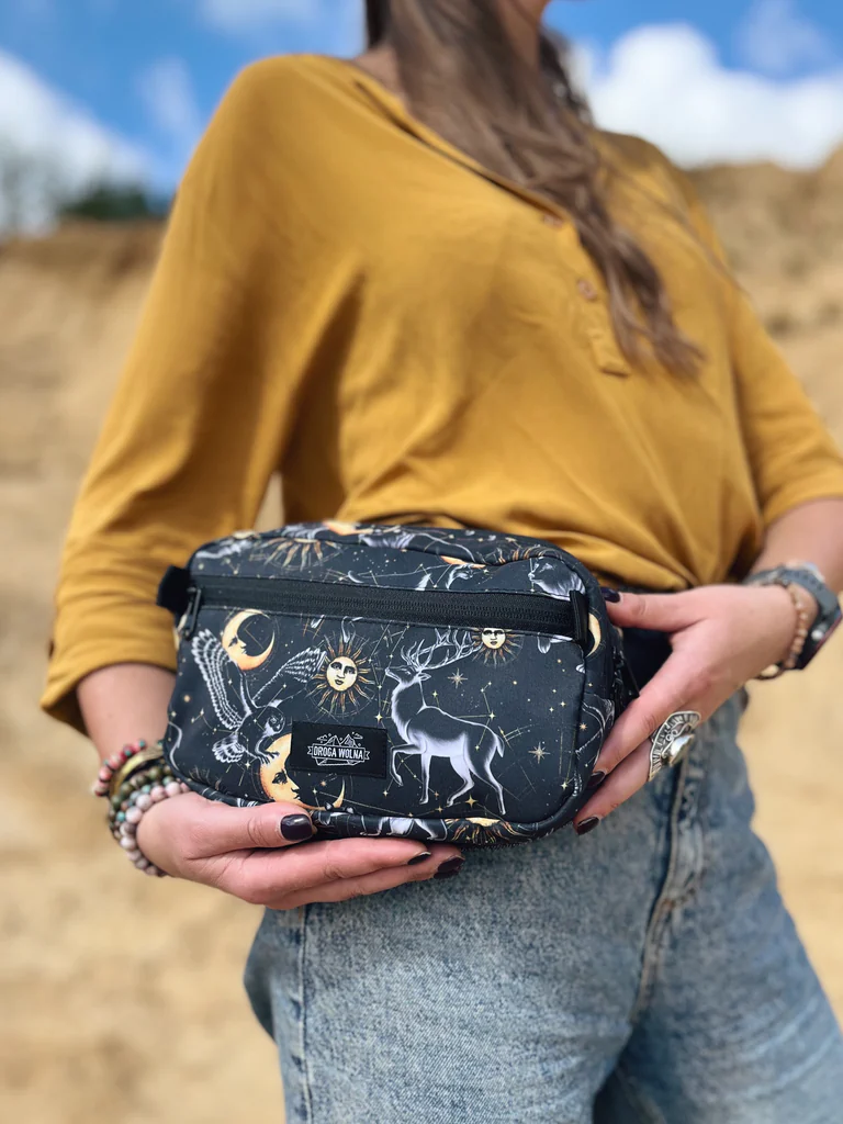 nerka saszetka grafika ze slońcem