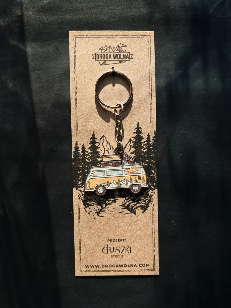 brelok camper droga wolna