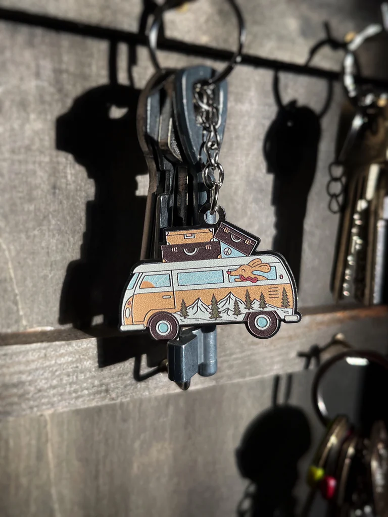 brelok camper podróż droga wolna