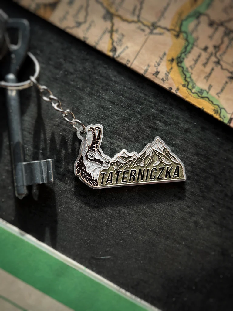brelok z kozicą górska droga wolna