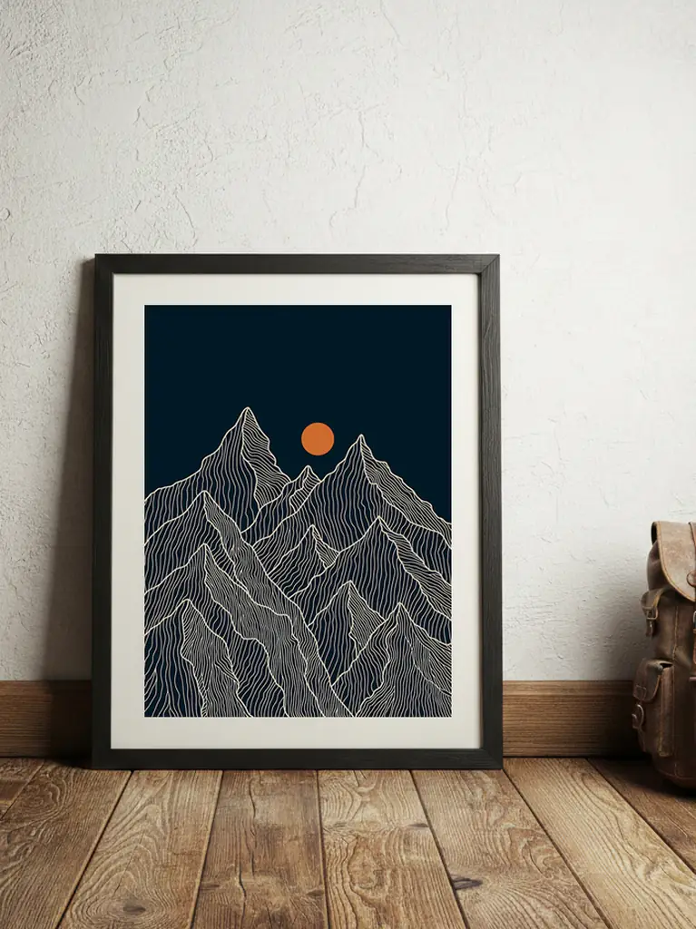 plakat góry dla górołaza