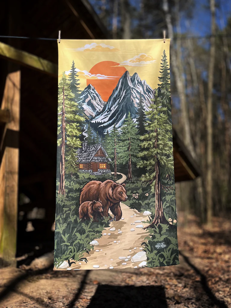 ręcznik turystyczny góry niedźwiedź