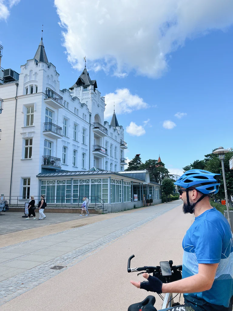 Rugia na rowerach 5 niemcy eurovelo zinnowitz