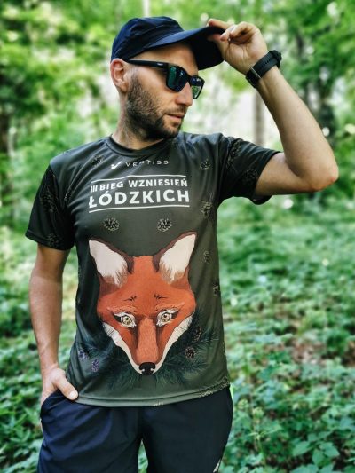 Koszulka Bieg Wzniesień Łódzkich droga wolna